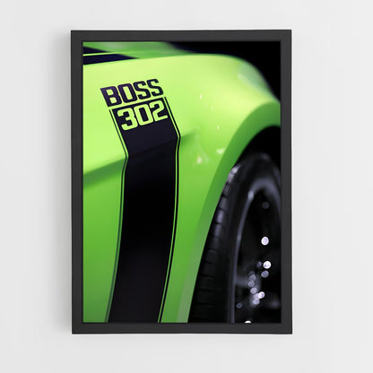 ap-mustang boss 302-3 cadre Noir