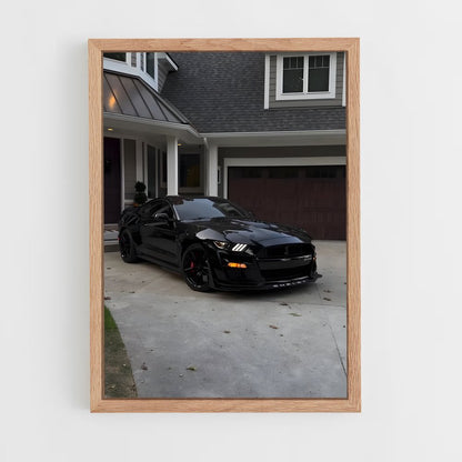 ap-mustang gt500-1 cadre Bois clair