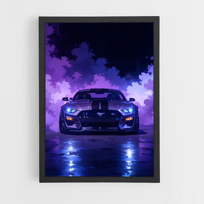 ap-mustang gt500-7 cadre Noir