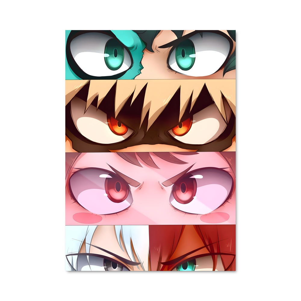 Poster Les Yeux Émeraude