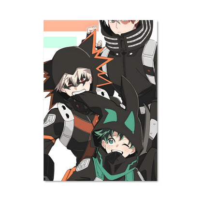 Poster All Might et Compagnie