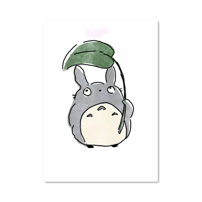 Poster Totoro et l'Hippopotame Magique