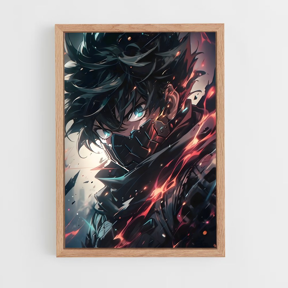 ap-my hero academia-7 cadre Bois clair