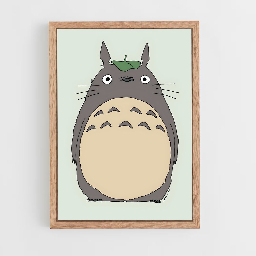 ap-my neighbor totoro-2 cadre Bois clair