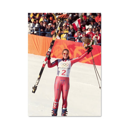 Poster Ski Lady 98