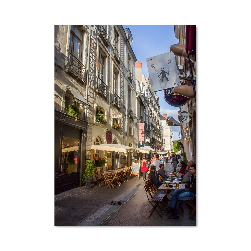 Poster Paris en Terrasse