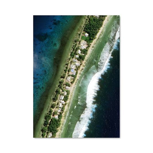 Poster Nanumea Aérien