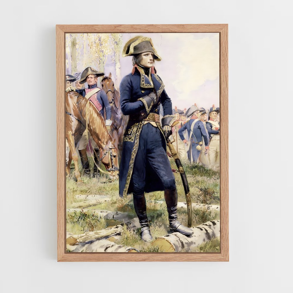 ap-napoleon-8 cadre Bois clair