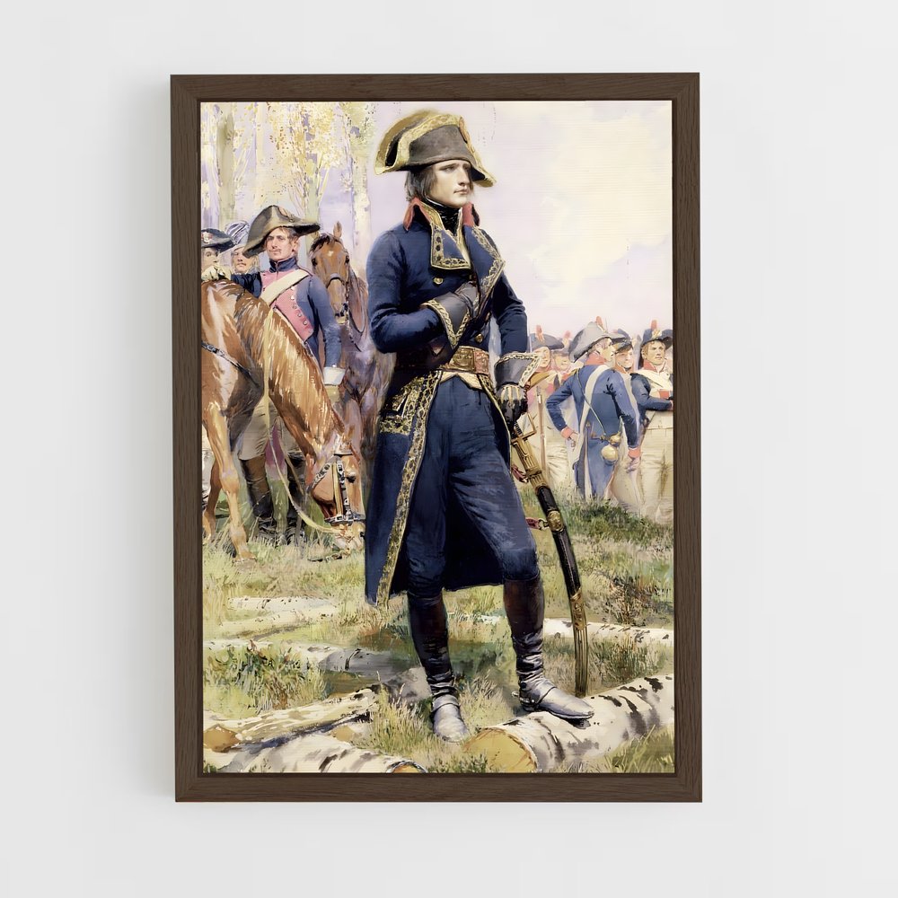 ap-napoleon-8 cadre Bois foncé