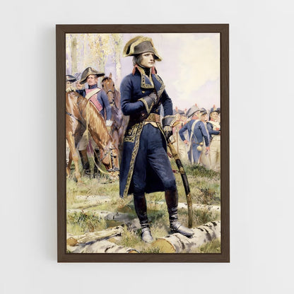 ap-napoleon-8 cadre Bois foncé
