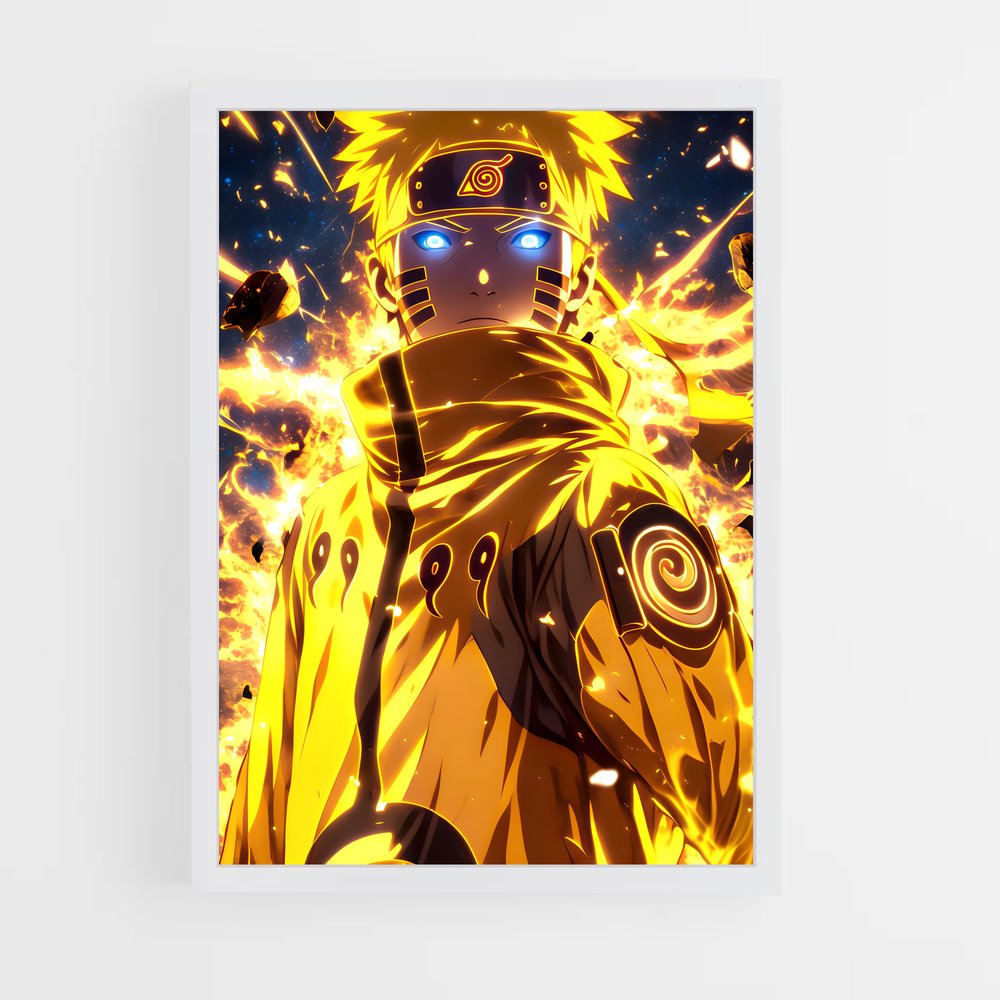 ap-naruto uzumaki-1 cadre Blanc