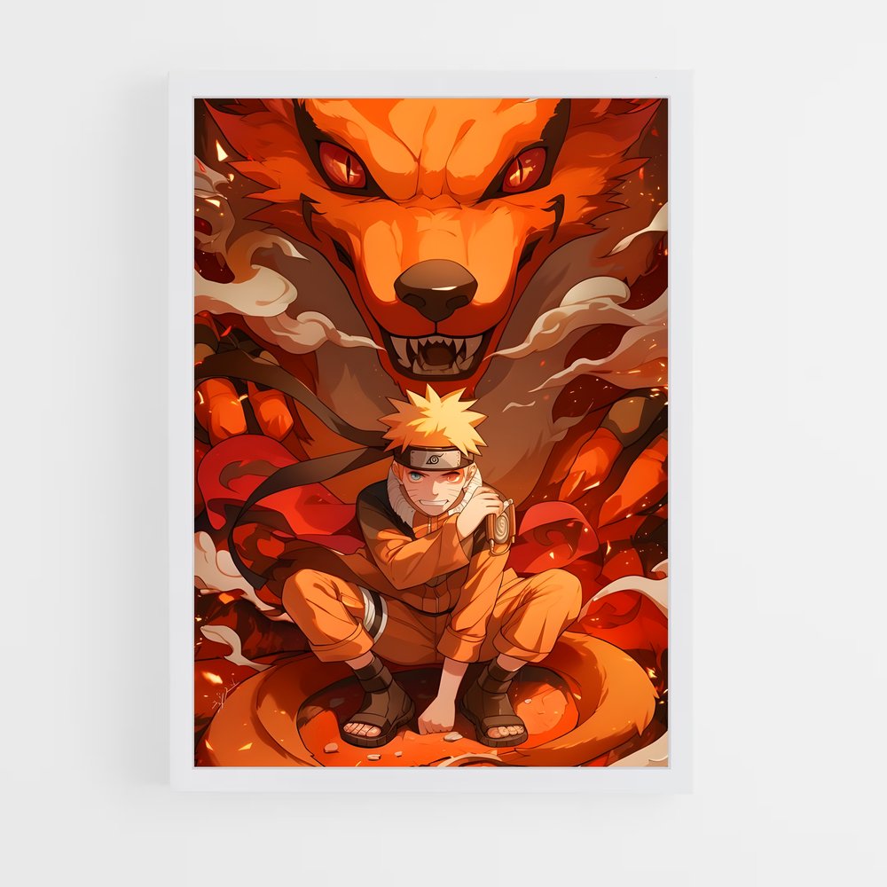 ap-naruto uzumaki-2 cadre Blanc