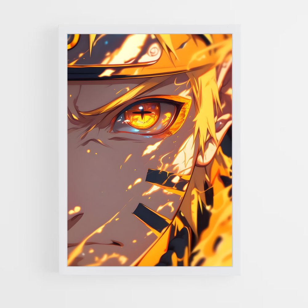 ap-naruto uzumaki-7 cadre Blanc