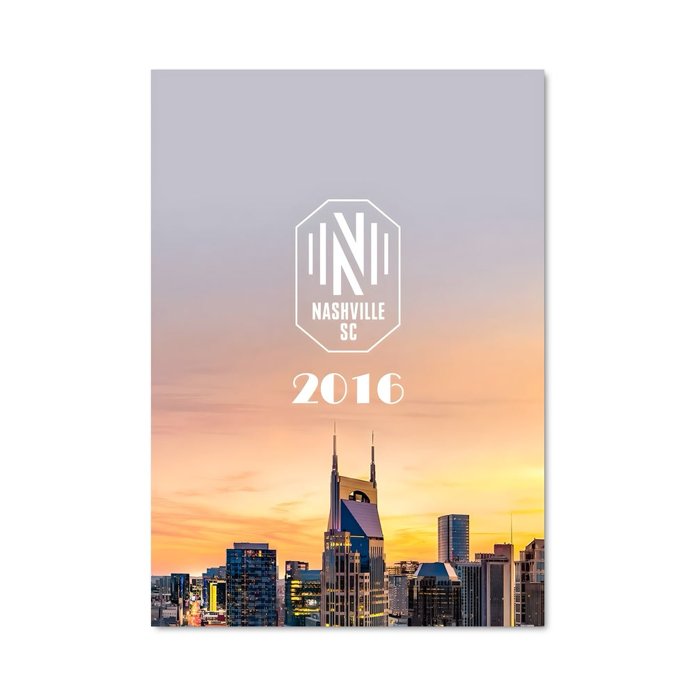 Poster Nashville Sunset