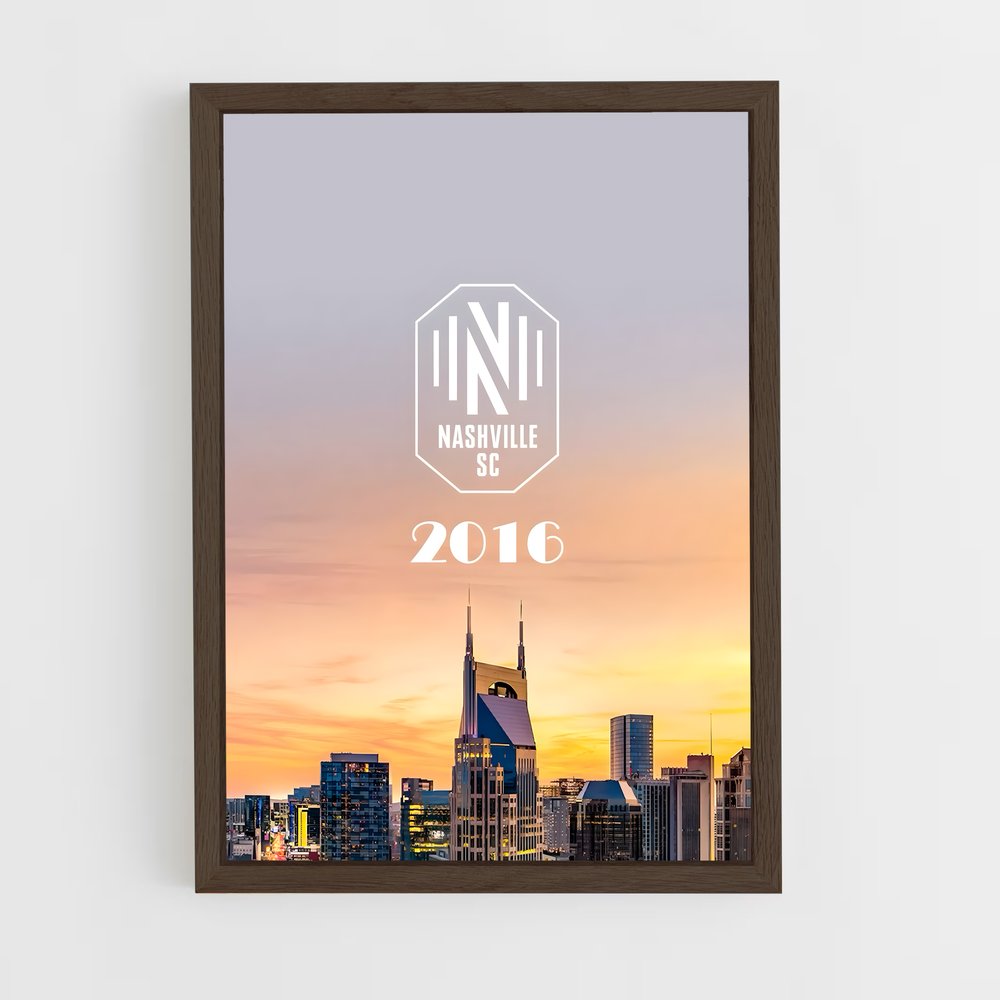 ap-nashville sc-8 cadre Bois foncé