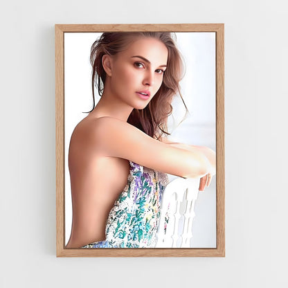 ap-natalie portman-3 cadre Bois clair