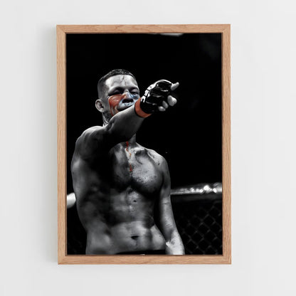 ap-nate diaz-5 cadre Bois clair