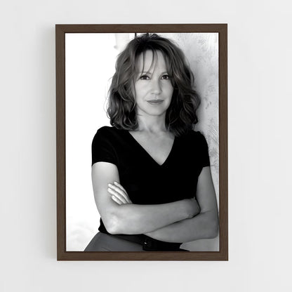 ap-nathalie baye-2 cadre Bois foncé
