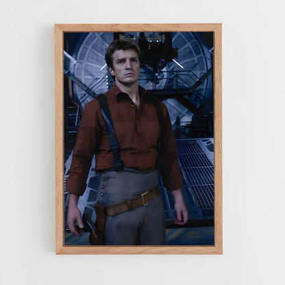 ap-nathan fillion-6 cadre Bois clair