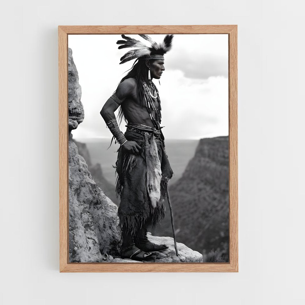 ap-native americans-1 cadre Bois clair