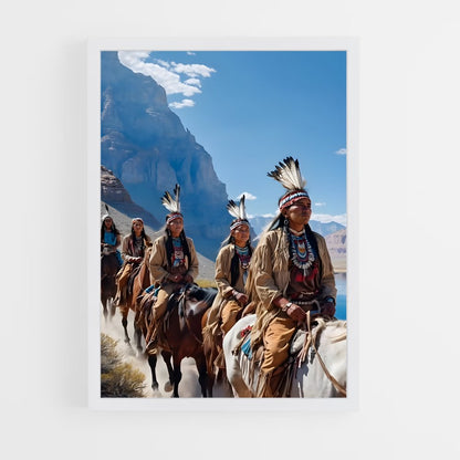 ap-native americans-6 cadre Blanc