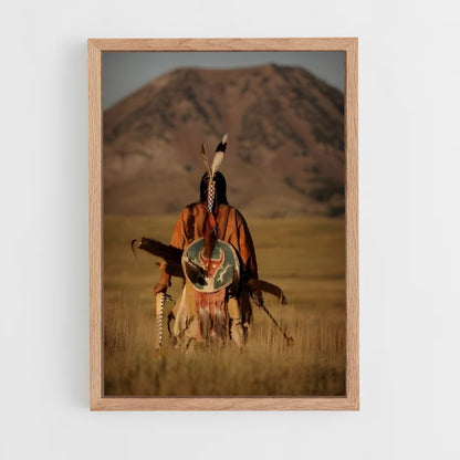 ap-native americans-9 cadre Bois clair