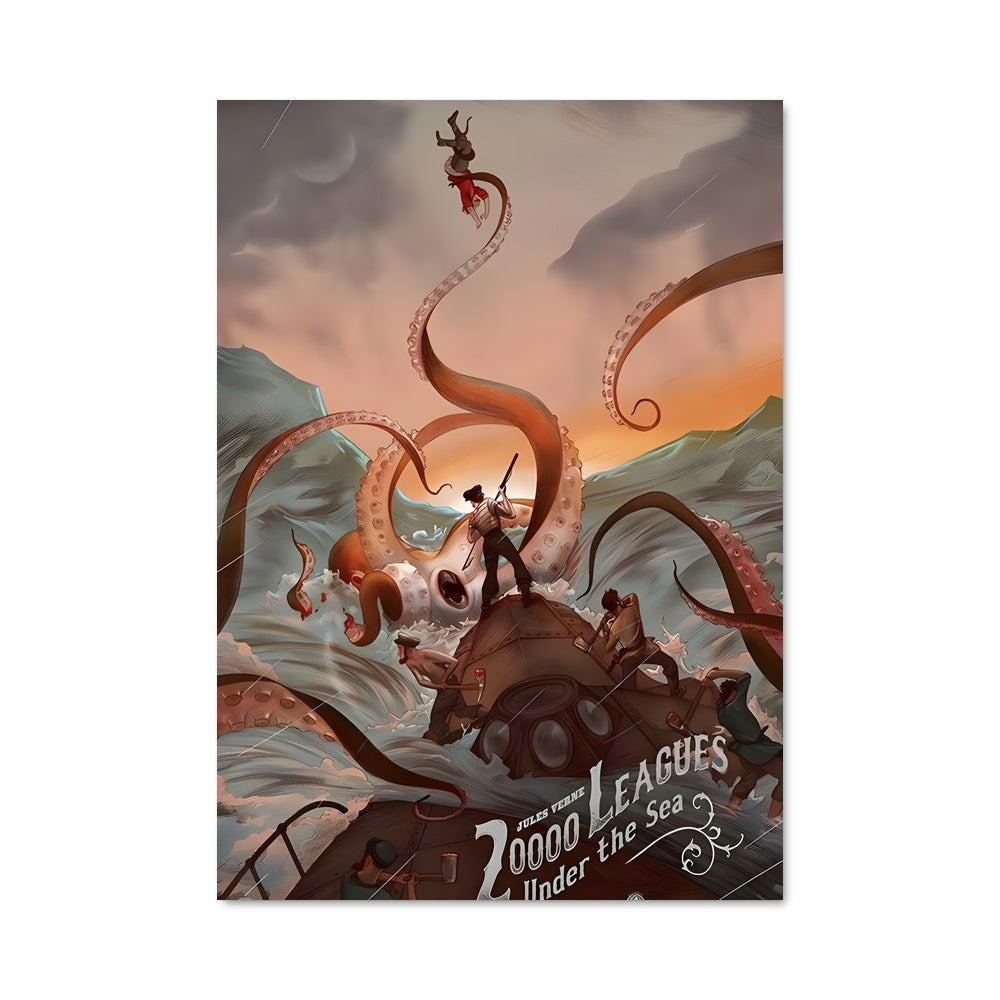 Poster Voyage au Centre des Océans