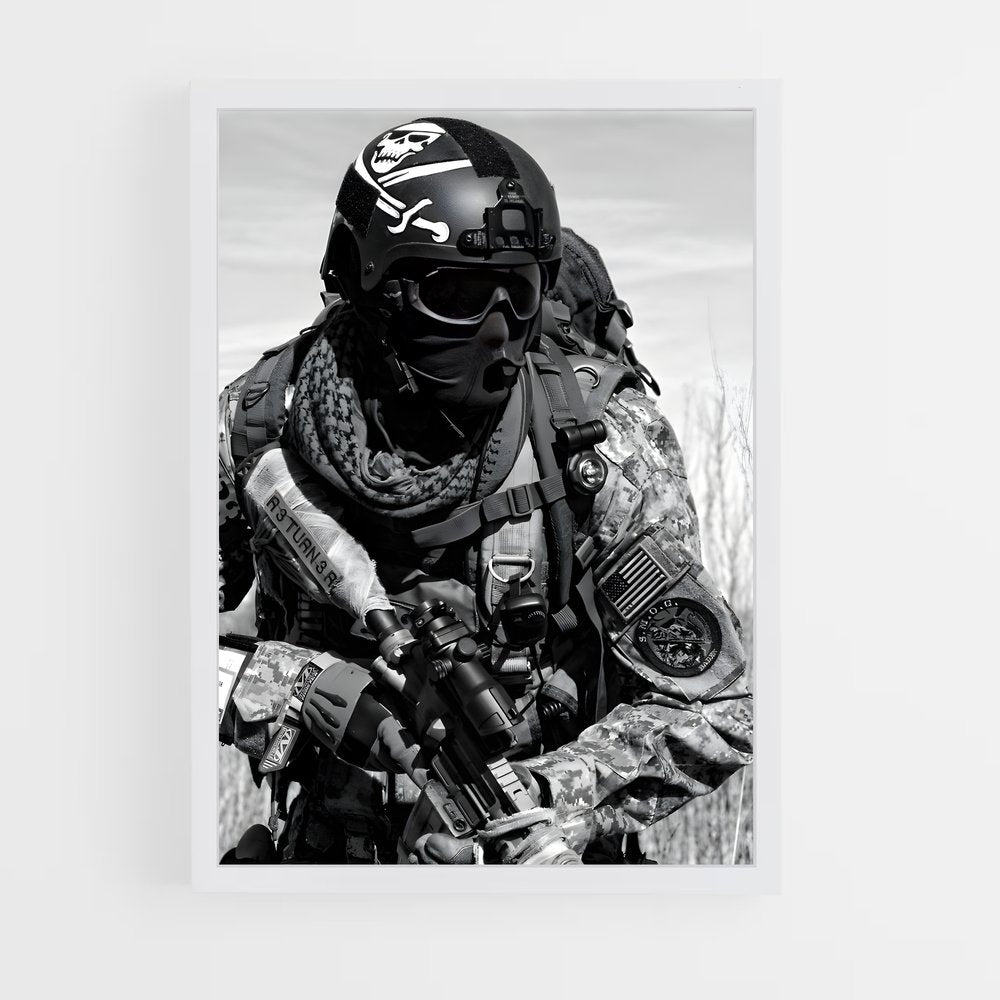 ap-navy seal-5 cadre Blanc