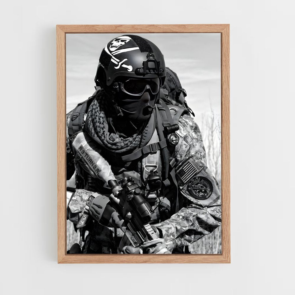 ap-navy seal-5 cadre Bois clair
