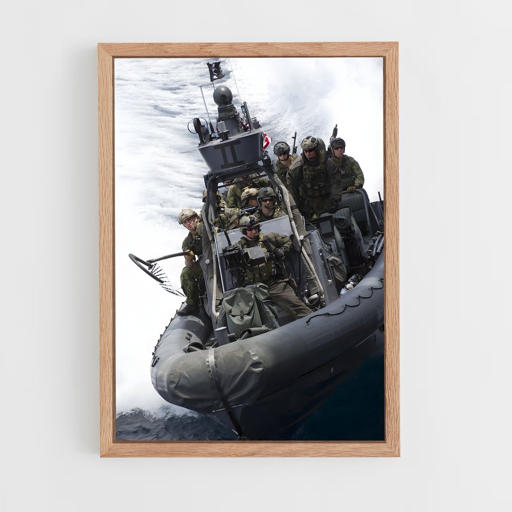ap-navy seal-7 cadre Bois clair
