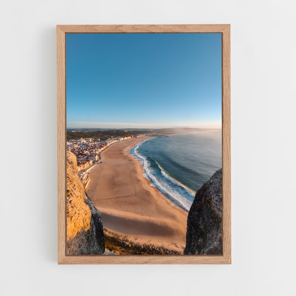 ap-nazare portugal-2 cadre Bois clair