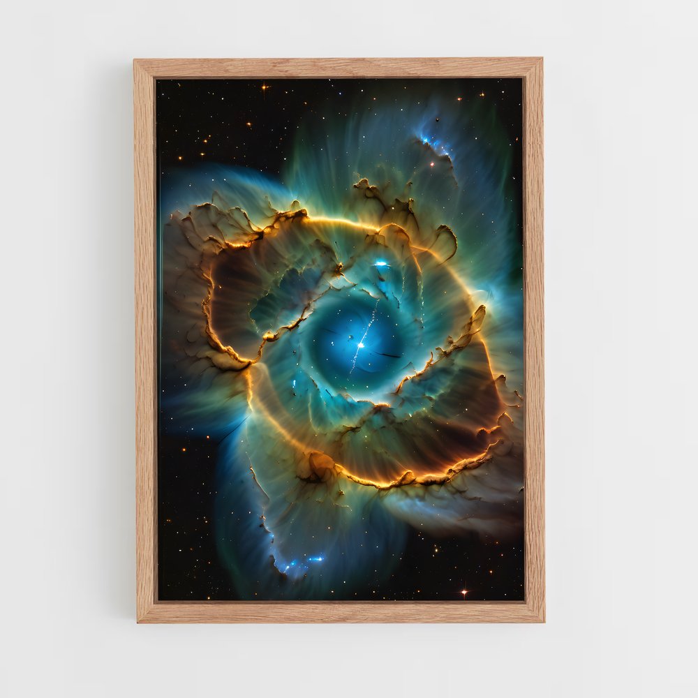ap-nebulae-12 cadre Bois clair