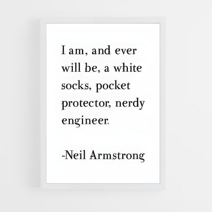 ap-neil armstrong-6 cadre Blanc