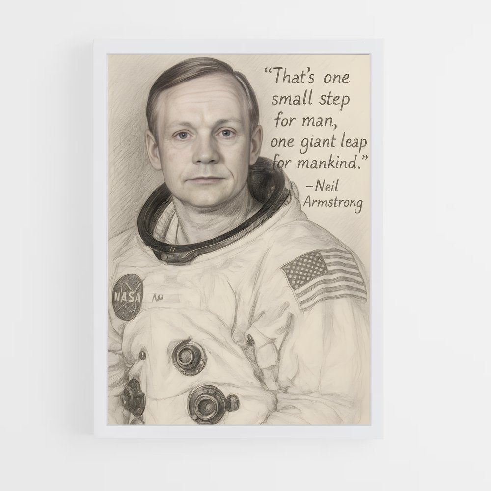 ap-neil armstrong-8 cadre Blanc