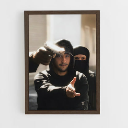 ap-nekfeu-7 cadre Bois foncé
