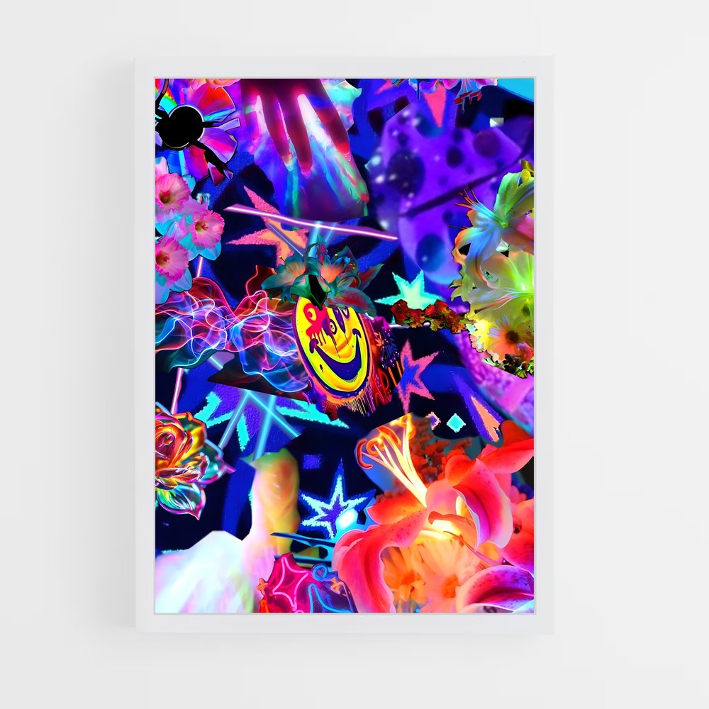 ap-neon-11 cadre Blanc
