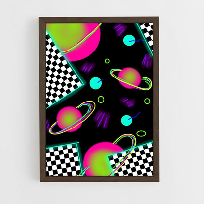ap-neon-18 cadre Bois foncé