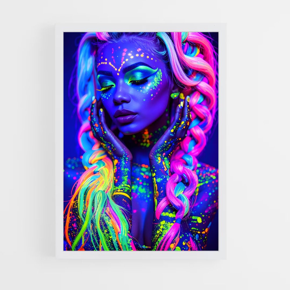 ap-neon-2 cadre Blanc