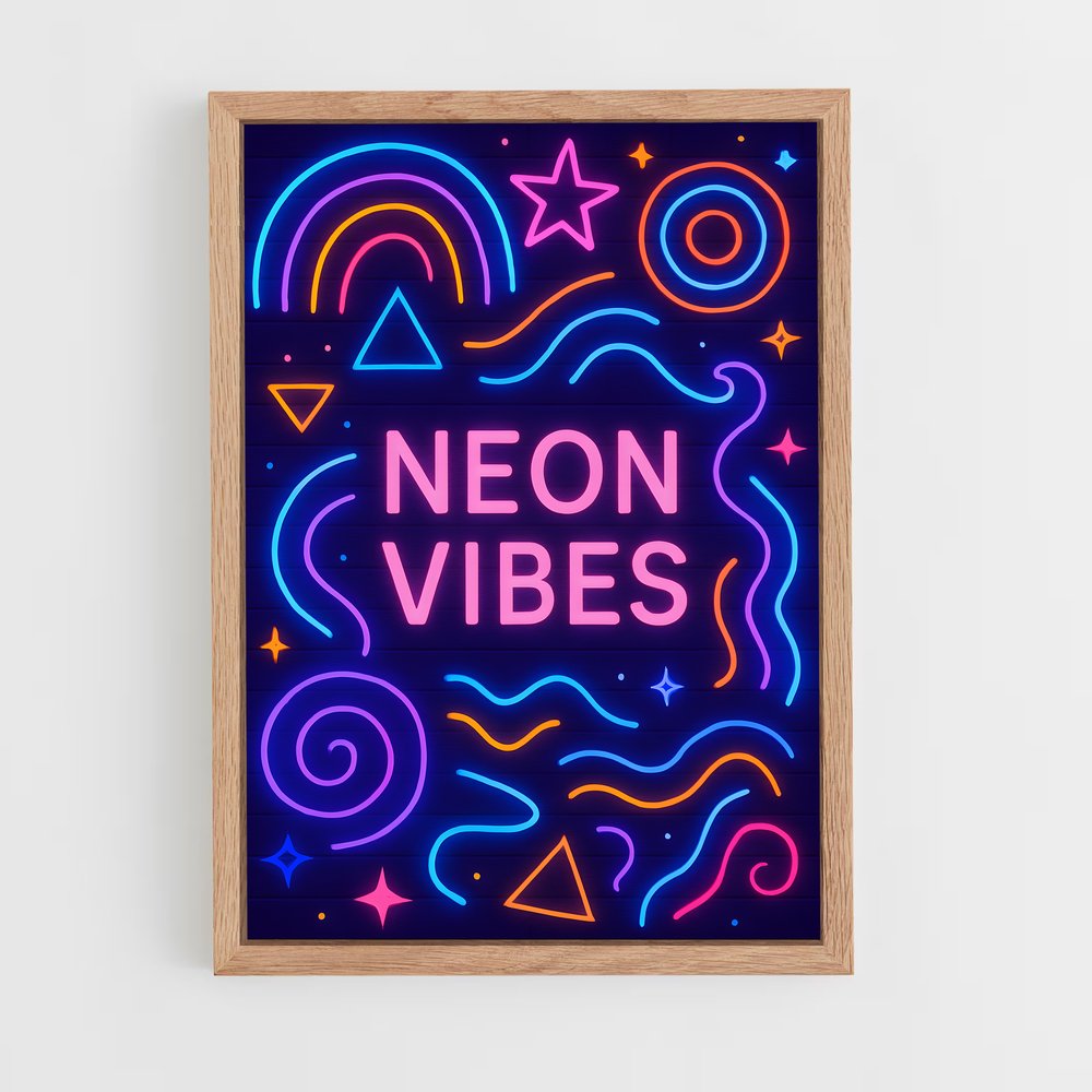 ap-neon-9 cadre Bois clair