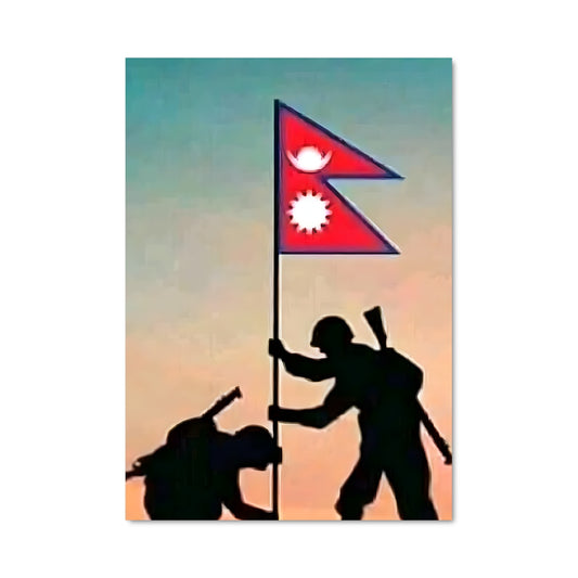 Poster Fierté Népalaise