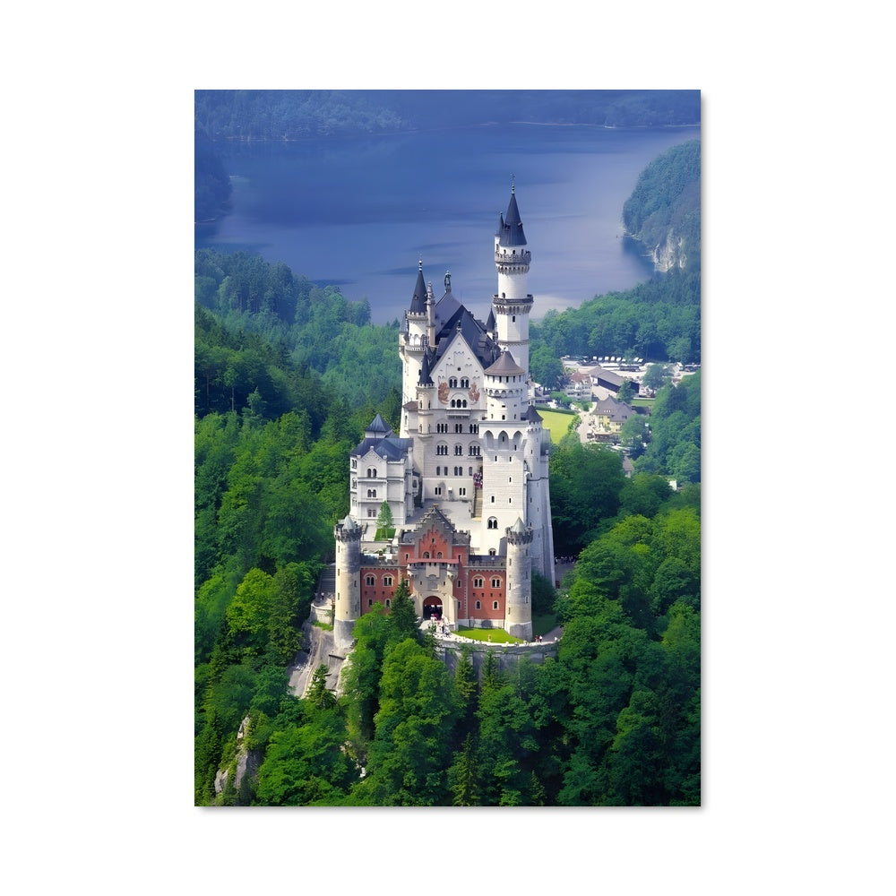 Poster Neuschwanstein castle 90632