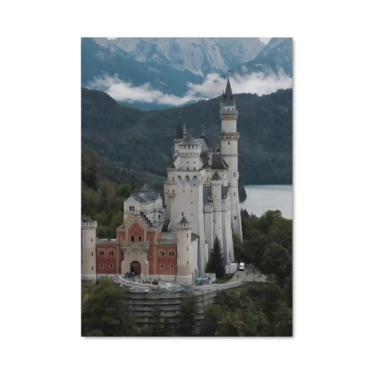 Poster Neuschwanstein castle 90625