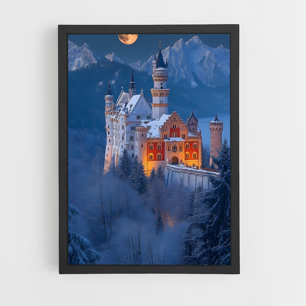 ap-neuschwanstein castle-4 cadre Noir