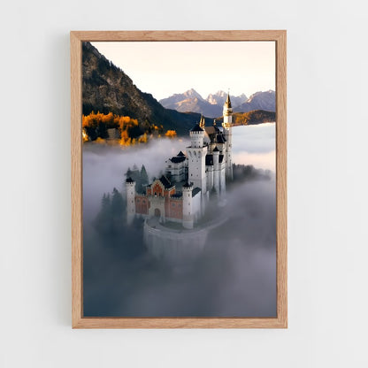 ap-neuschwanstein castle-8 cadre Bois clair