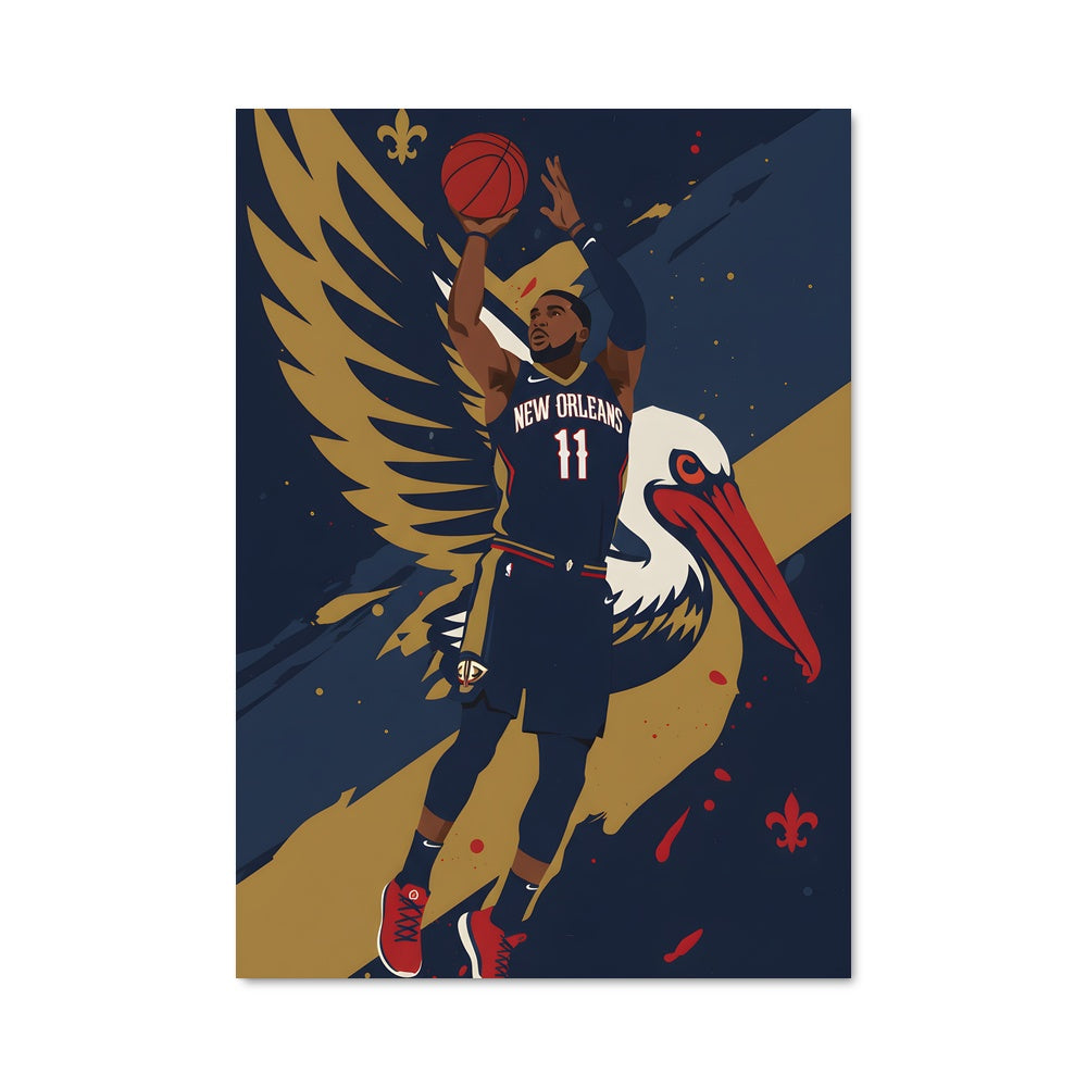 Poster Winged Hoops