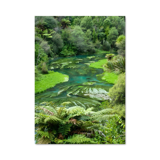 Poster Le Trou Bleu de la Gorge