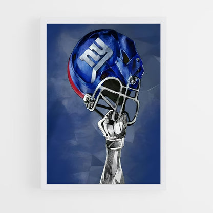 ap-new york giants-6 cadre Blanc