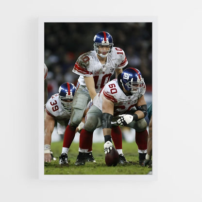 ap-new york giants-7 cadre Blanc