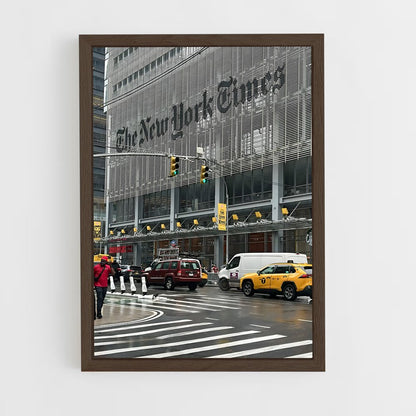 ap-new york times-7 cadre Bois foncé