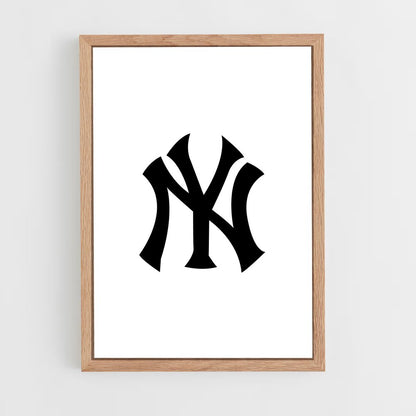 ap-new york yankees-1 cadre Bois clair